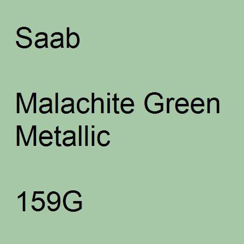 Saab, Malachite Green Metallic, 159G.